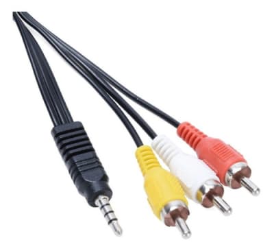 CABLE PLUS 3.5MM A 3RCA