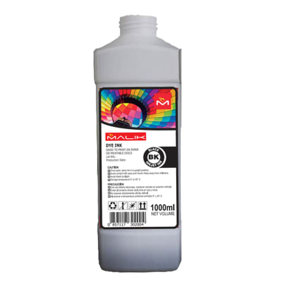 TINTA UNIVERSAL NEGRO 1 LITRO CALIDAD PREMIUM