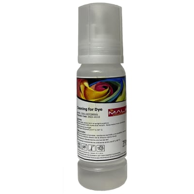 LIMPIA CABEZALES 70 ML TINTA DYE CALIDAD PREMIUM