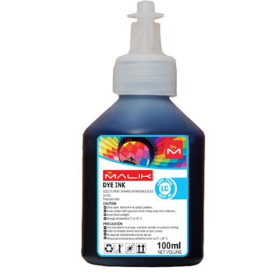 TINTA UNIVERSAL CYAN LIGHT 100 ML PREMIUM CALIDAD
