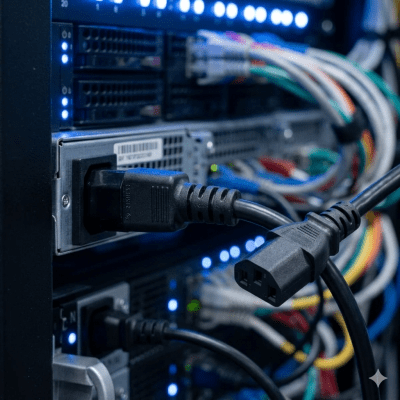 Cable de Poder UPS Macho Hembra IEC C13 - C14