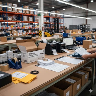 Pack 100 Bolsa Courier Resistente Segura Auto Adhesivo 17x30 cm