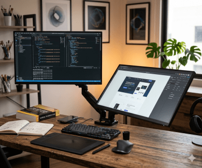 SOPORTE PARA DOBLE MONITOR NB-F160 17