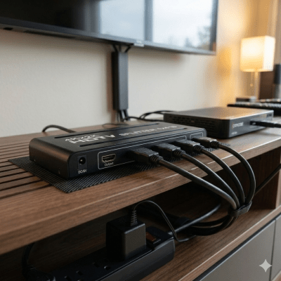 Splitter HDMI 4K 1 Entrada 4 Salidas - Duplicador Ultra HD