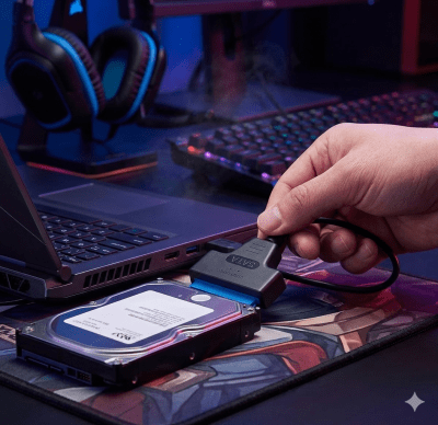 Adaptador SATA a USB 3.0 - Conecta tu Disco Duro a PC