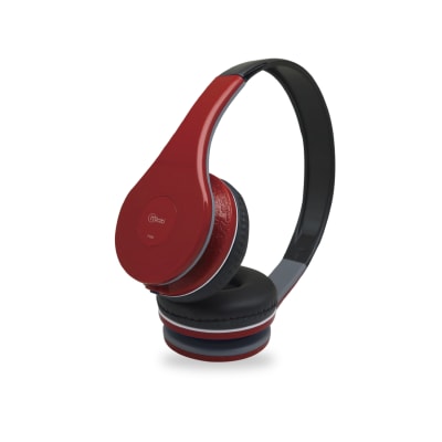 MICROLAB AUDIFONO CON MICROFONO P900 ROJO