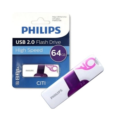 PENDRIVE 64GB PHILIPS CITI 2.0 HJ