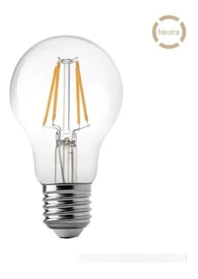 AMPOLLETA DECO A60 8W CLEAR 4000K FILAMENT LED E27
