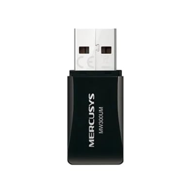 ADAPTADOR USB INALAMBRICO WIFI MERCUSYS - N300 MBPS ADAPTADOR USB INALAMBRICO WIFI MERCUSYS - N300 MBPS