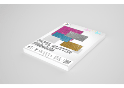 Papel Perlado Blanco Deslumbrante 20 Hojas A4