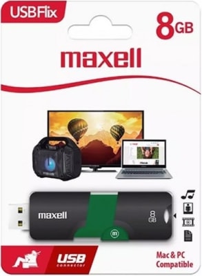 PEN DRIVE 8GB MAXELL FLIX