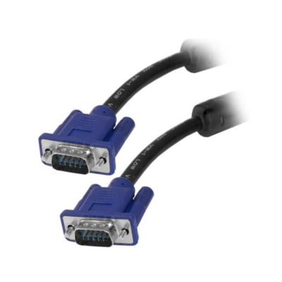 CABLE VGA 10M. MACHO/MACHO, NIKEL, CONECTOR AZUL 8869