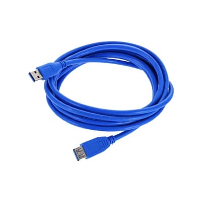 CABLE EXTENSION USB 3.0 HEMBRA A MACHO 5 MTS AZUL 9034