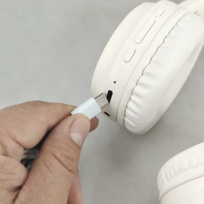 MLAB AUDIFONO ANC + ENC BLUETOOTH TYPE C ACTIVE FREE NOISE WHITE 110MLB09375