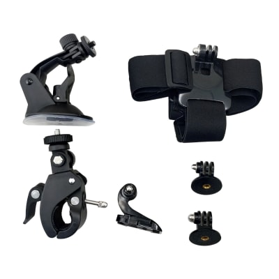 KIT ACCESORIOS 32 en 1 CÁMARAS DEPORTIVAS iSPORT PRO 190MLB09420