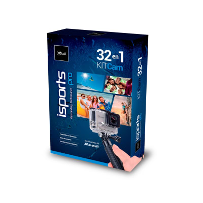 KIT ACCESORIOS 32 en 1 CÁMARAS DEPORTIVAS iSPORT PRO 190MLB09420