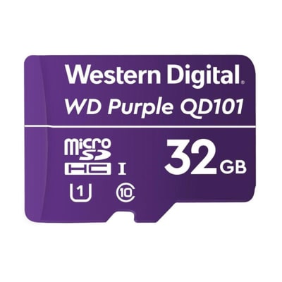 WD PURPLE MICRO SD 32GB SURVEILLANCE MEMORY UHS-I CARD WD PURPLE MICRO SD 32GB SURVEILLANCE MEMORY UHS-I CARD
