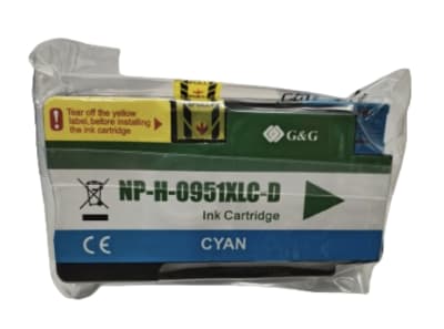 CARTUCHO COMPATIBLE PARA HP 951XL CYAN