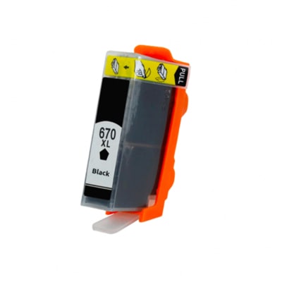 CARTUCHO COMPATIBLE PARA HP 670XL BLACK