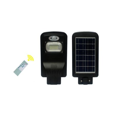 LUMINARIA SOLAR PEATONAL 20W CON CONTROL