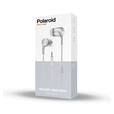 AUDIFONO POLAROID METALLIC MELODIES SILVER AUDIFONO POLAROID METALLIC MELODIES SILVER