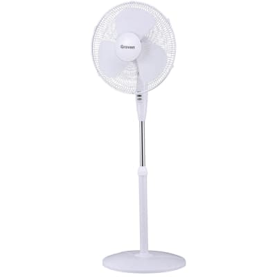 VENTILADOR GROVEN PEDESTAL 16 PULGADAS BLANCO VENTILADOR GROVEN PEDESTAL 16 PULGADAS BLANCO