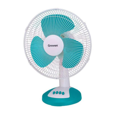 VENTILADOR GROVEN SOBREMESA 12 PULGADAS AZUL VENTILADOR GROVEN SOBREMESA 12 PULGADAS AZUL