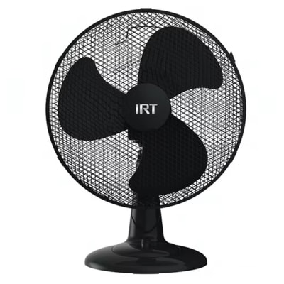 VENTILADOR IRT DE MESA 12PULGADAS NEGRO VENTILADOR IRT DE MESA 12PULGADAS NEGRO