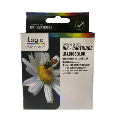 CARTUCHO PARA BROTHER LB-LC103 XLBK NEGRO