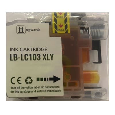 CARTUCHO PARA BROTHER LB-LC103 XLY YELLOW