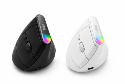 Mouse Vertical Inalámbrico Ergonómico WB-889 - Colores BK/WH