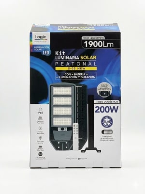 KIT LUMINARIA PEATONAL S02 NEW 200W + SOPORTE 175298