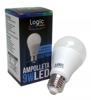 AMPOLLETA 9W LED LOGIC AMPOLLETA 9W LED LOGIC