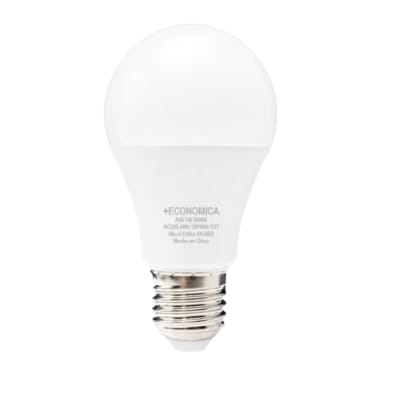 AMPOLLETA LED +ECONOMICA A60 9W CW 810LM 6500K AMPOLLETA LED +ECONOMICA A60 9W CW 810LM 6500K