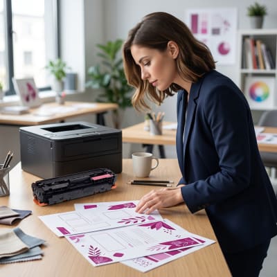 TONER MAGENTA COMPATIBLE PARA HP M154 M180 M181 HP204A CF513A M
