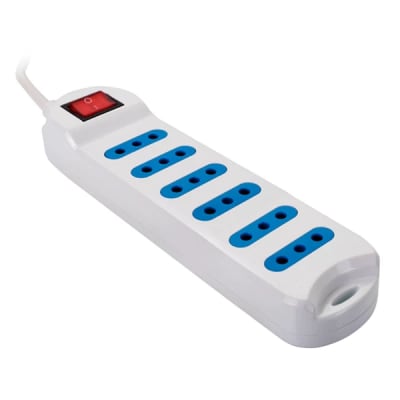 ALARGADOR EXTENSION 3MT 6 POS BLANCO