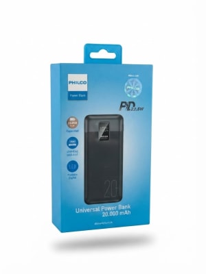 POWERBANK 20.000MAH / PD 22.5W BLK 79PBK2520K