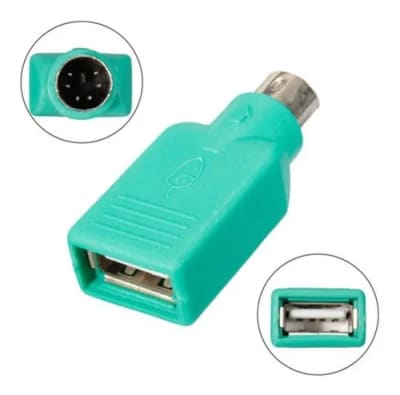 Adaptador de PS/2 macho a USB hembra