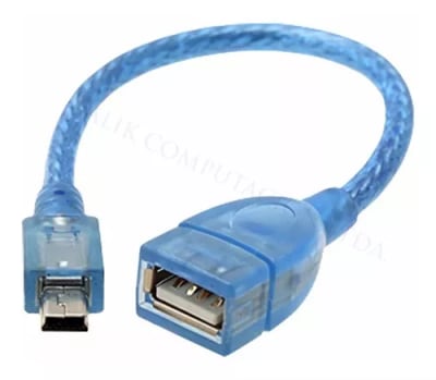 ADAPTADOR MINI USB 5 PIN A USB HEMBRA
