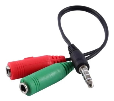 ADAPTADOR DE AUDIO + MIC PHILCO 