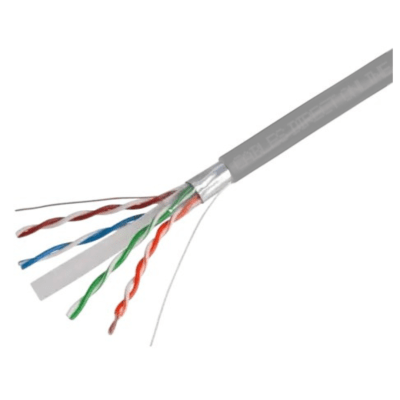 Cable de red FTP Cat 6 blindado premium interior 100mt