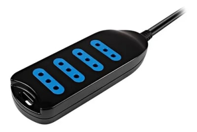 ALARGADOR MÚLTIPLE 4 ENTRADAS 5 MT BLACK