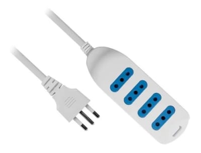 ALARGADOR MÚLTIPLE 4 ENTRADAS 5 MT WHITE