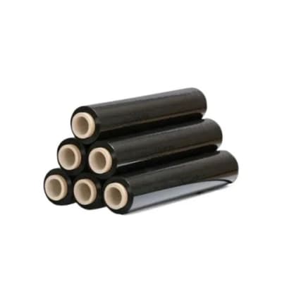 Alusa Film Stretch Negro 3kg (350m) 20 Micrones 50cm ROLLO