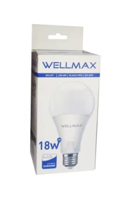AMPOLLETA LED WELLMAX 18W E-27 AMPOLLETA LED WELLMAX 18W E-27