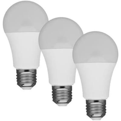 PACK 3 AMPOLLETAS 9W CW +ECONOMICAS