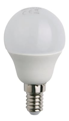 AMPOLLETA WELLMAX P45 6W E-14 LUZ CALIDA