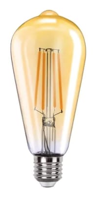 AMPOLLETA FILAMENTO 8W E27 ST64