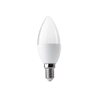 AMPOLLETA VELA WELLMAX C37 6W CW E14 LUZ FRIA