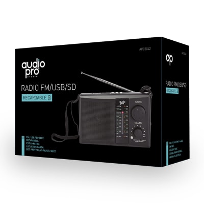RADIO AUDIO PRO PORTATIL AM/FM/SW /USB /SD/BATERÍA RADIO AUDIO PRO PORTATIL AM/FM/SW /USB /SD/BATERÍA